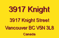 3917 Knight 3917 KNIGHT V5N 3L8