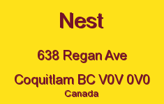 Nest 638 REGAN V0V 0V0