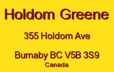 Holdom Greene 355 HOLDOM V5B 3S9
