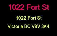 1022 Fort 1022 Fort V8V 3K4