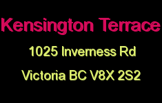 Kensington Terrace 1025 Inverness V8X 2S2