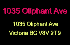 1035 Oliphant 1035 Oliphant V8V 2T9