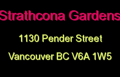 Strathcona Gardens 1130 PENDER V6A 1W5