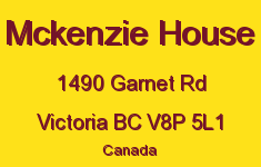 Mckenzie House 1490 Garnet V8P 5L1