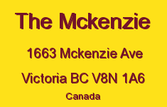 The Mckenzie 1663 McKenzie V8N 1A6