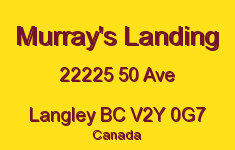 Murray's Landing 22225 50 V2Y 0G7