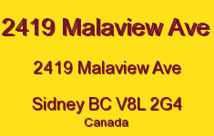 2419 Malaview Ave 2419 Malaview V8L 2G4