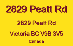 2829 Peatt Rd 2829 Peatt V9B 3V5
