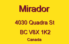 Mirador 4030 Quadra V8X 1K2