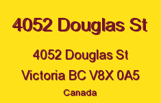 4052 Douglas St 4052 Douglas V8X 0A5