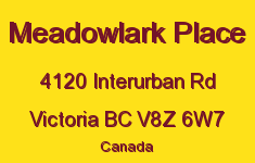 Meadowlark Place 4120 Interurban V8Z 6W7