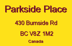 Parkside Place 430 Burnside V8Z 1M2