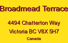 Broadmead Terrace 4494 Chatterton V8X 5H7