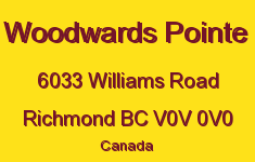 Woodwards Pointe 6033 WILLIAMS V0V 0V0