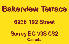 Bakerview Terrace 6238 192 V3S 0S2