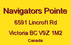 Navigators Pointe 6591 Lincroft V9Z 1M2