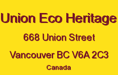 Union Eco Heritage 668 UNION V6A 2C3