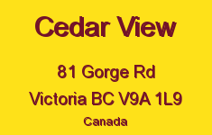 Cedar View 81 Gorge V9A 1L9
