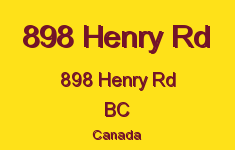 898 Henry Rd 898 Henry 