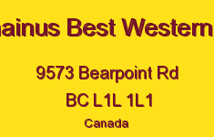 Chemainus Best Western Hotel 9573 Bearpoint L1L 1L1