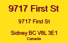 9717 First St 9717 First V8L 3E1