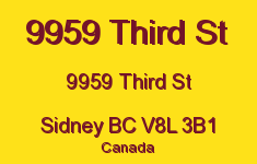 9959 Third 9959 Third V8L 3B1