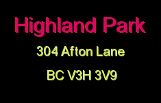 Highland Park 304 AFTON V3H 3V9