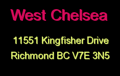 West Chelsea 11551 KINGFISHER V7E 3N5