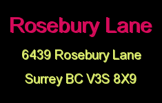 Rosebury Lane 6439 ROSEBURY V3S 8X9