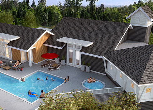 15918 Mountain View Dr, Surrey, BC V3S 0C6, Canada Clubhouse Pool!