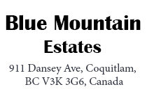 Blue Mountain Estates 911 DANSEY V3K 3G6