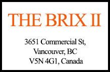 The Brix II 3651 Commercial V5N 4G1