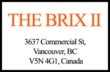 The Brix II 3637 Commercial V5N 4G1