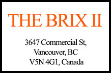 The Brix II 3647 Commercial V5N 4G1