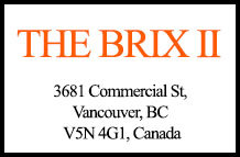 The Brix II 3681 Commercial V5N 4G1