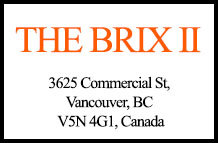 The Brix II 3625 Commercial V5N 4G1