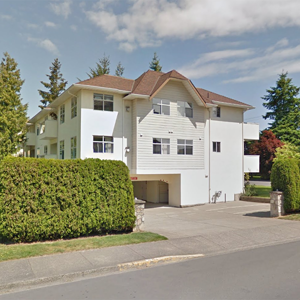 The Wexford - 9858 5 Street, Sidney, BC - Building Exterior!