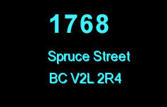 1768 Spruce 1768 SPRUCE V2L 2R4