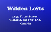 Wilden Lofts 1155 Yates V8V 5A7