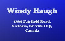 Windy Haugh 1968 Fairfield V8S 1H4