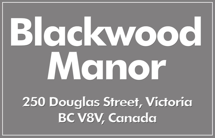 Blackwood Manor 1201 Hillside V8T 2B1