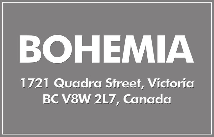 The Bohemia 1721 Quadra V8W 2L7