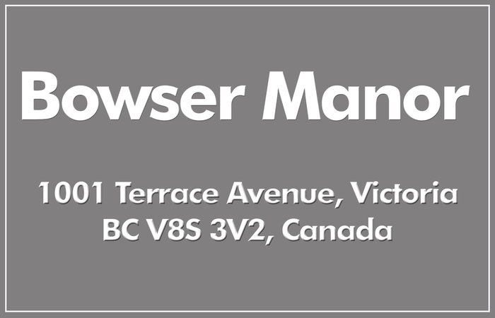 Bowser Manor 1001 Terrace V8S 3V2