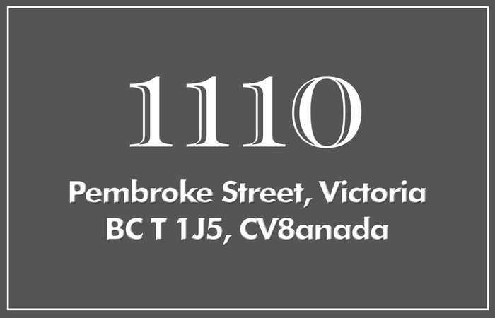 1110 Pembroke 1110 Pembroke V8T 1J5