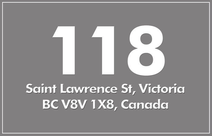 118 St. Lawrence 118 St Lawrence V8V 1X8