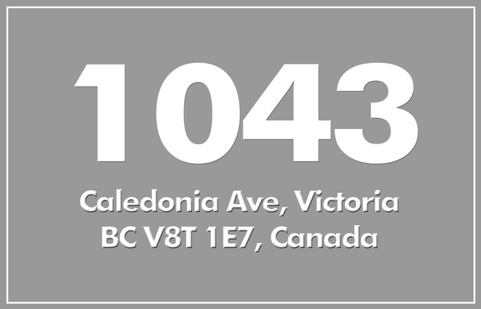 1043 Caledonia 1043 Caledonia V8T 1E7