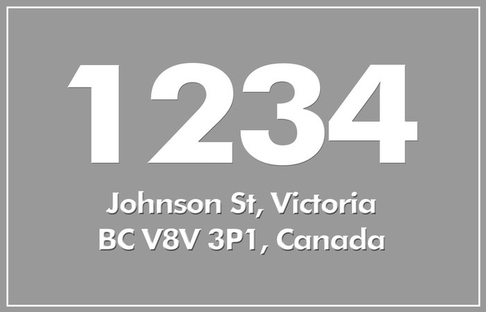 1234 Johnson 1234 Johnson V8V 3P1