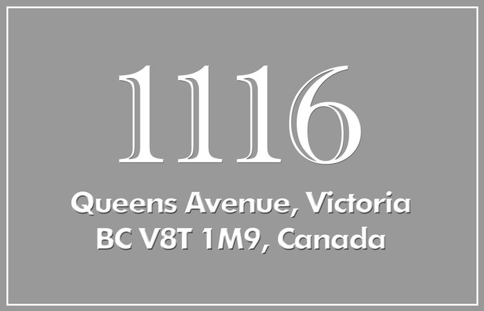 Villa Lisa 1116 Queens V8T 1M9