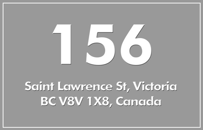 156 St Lawrence 156 St. Lawrence V8V 1X8