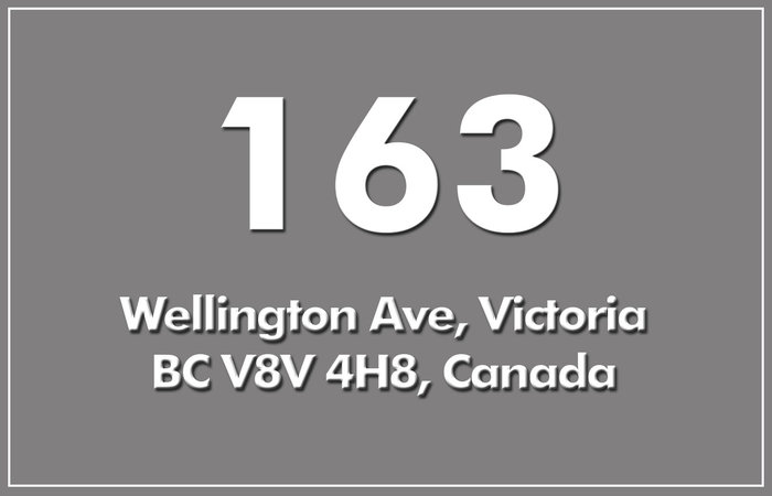 163 Wellington 163 Wellington V8V 4H8